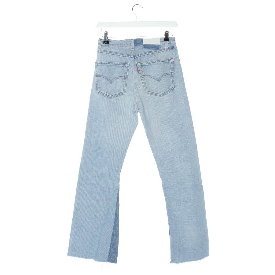 Image 2 of Jeans Flared W25 Light Blue in color Blue | Vite EnVogue