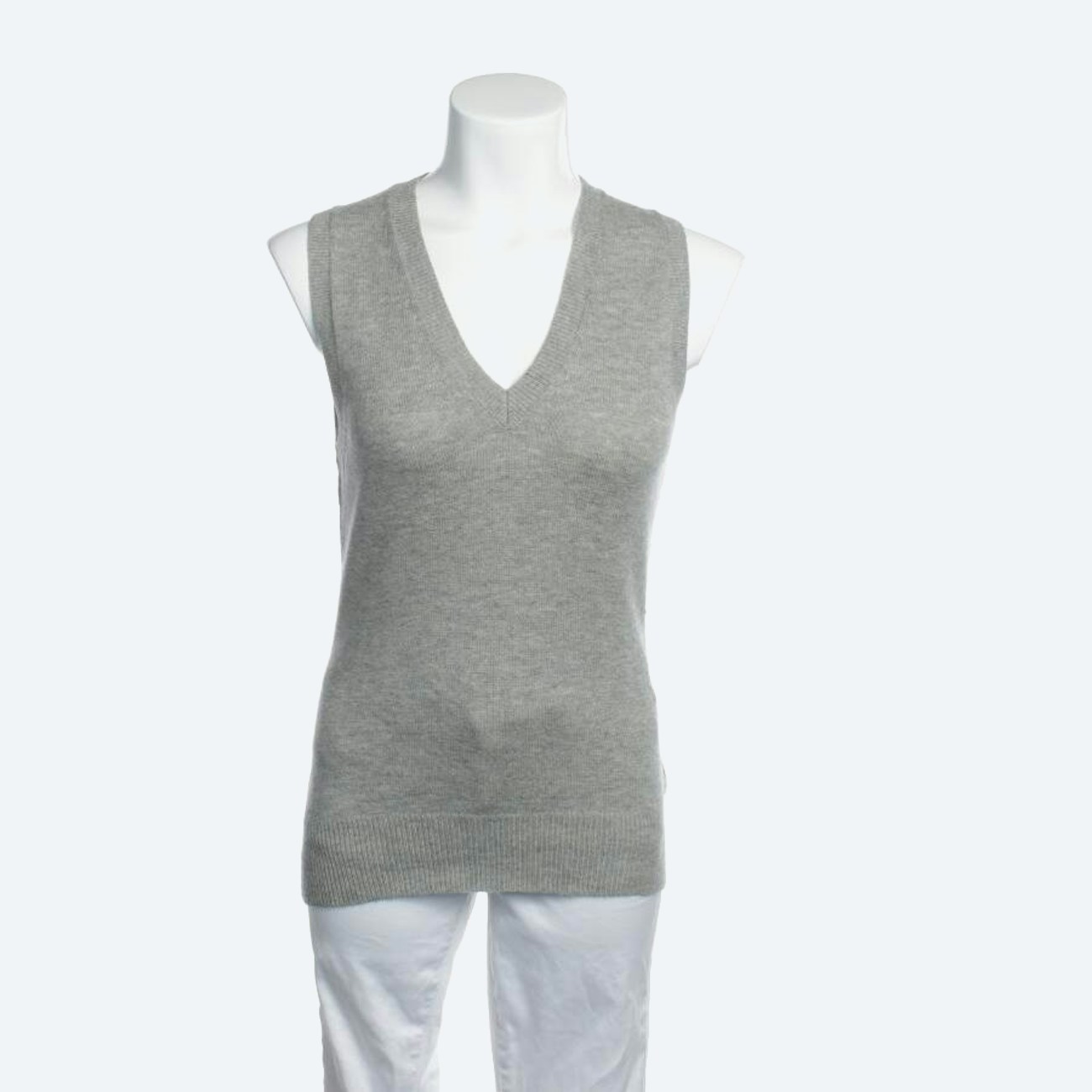 Image 1 of Wool Vest M Gray in color Gray | Vite EnVogue