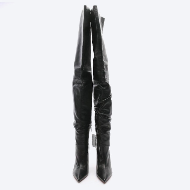 Image 2 of Overknee Boots EUR 40 Black in color Black | Vite EnVogue