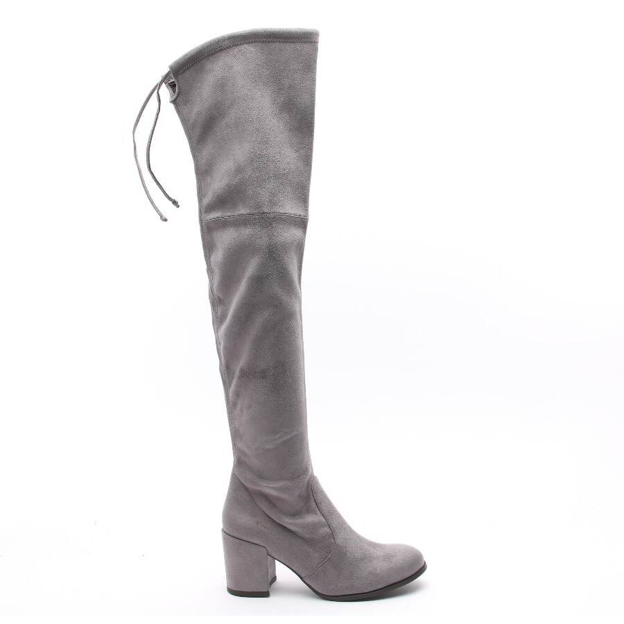 Image 1 of Overknee Boots EUR 39 Gray in color Gray | Vite EnVogue