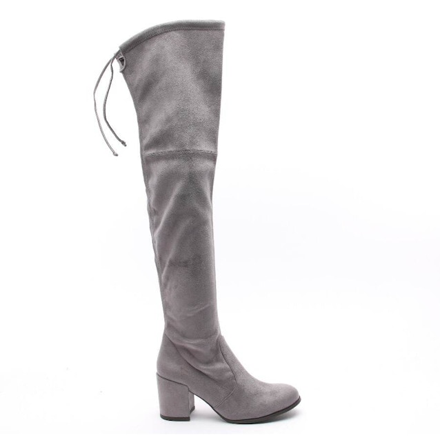 Image 1 of Overknee Boots EUR 39 Gray | Vite EnVogue