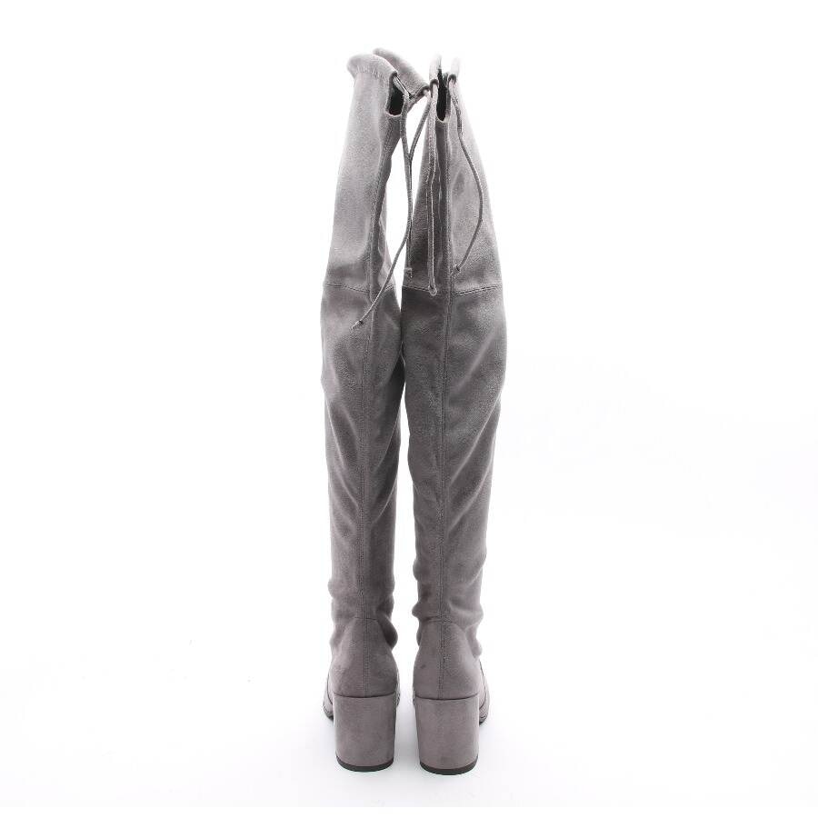 Image 3 of Overknee Boots EUR 39 Gray in color Gray | Vite EnVogue