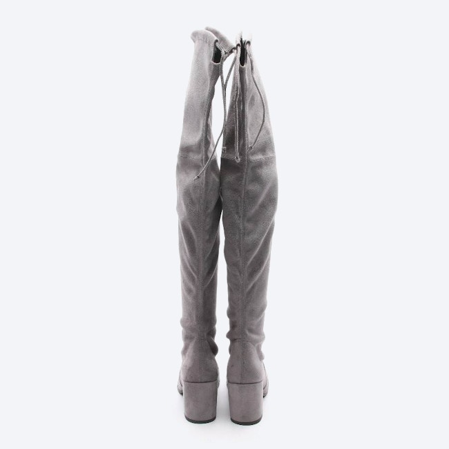 Image 3 of Overknee Boots EUR 39 Gray in color Gray | Vite EnVogue