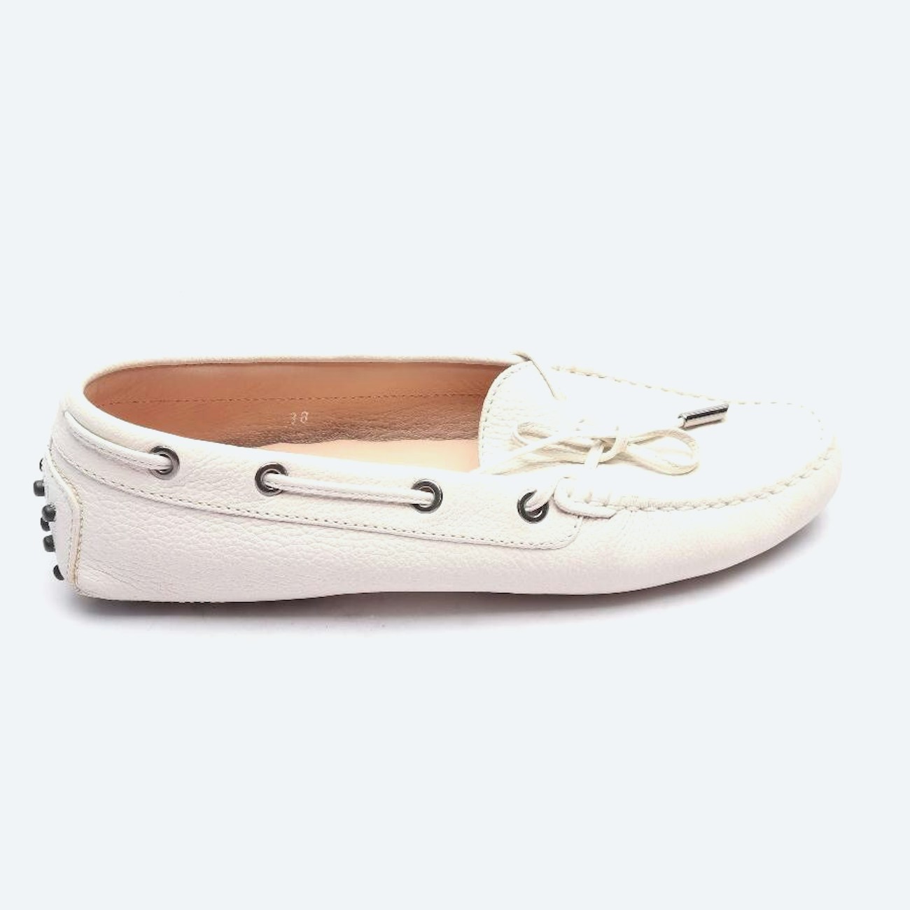 Image 1 of Gommino Loafers EUR38 White in color White | Vite EnVogue