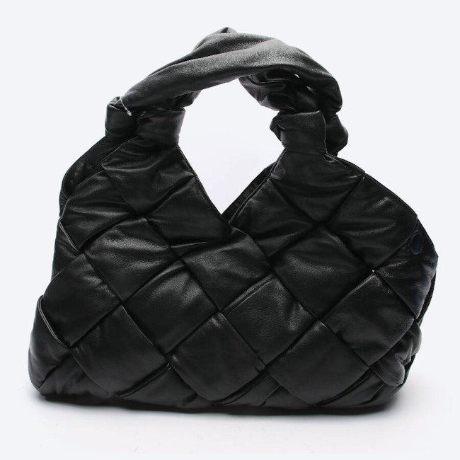 Image 2 of Padded Intrecciato Shoulder Bag Black in color Black | Vite EnVogue