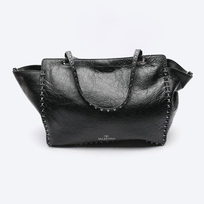 Image 2 of Rockstud Shopper Black in color Black | Vite EnVogue