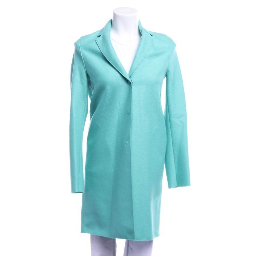 Image 1 of Wool Coat 36 Turquoise in color Blue | Vite EnVogue