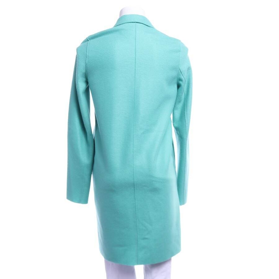 Image 2 of Wool Coat 36 Turquoise in color Blue | Vite EnVogue