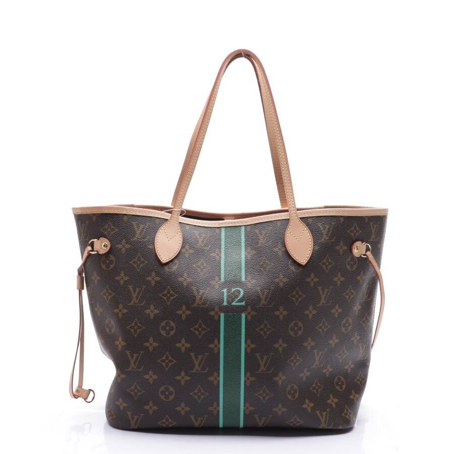 Image 1 of Neverfull MM Shopper Brown in color Brown | Vite EnVogue
