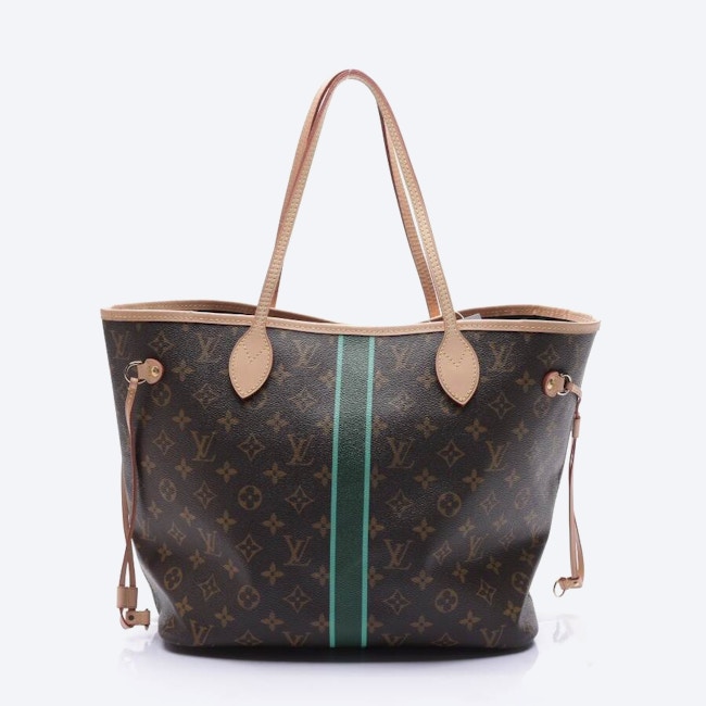 Image 2 of Neverfull MM Shopper Brown in color Brown | Vite EnVogue