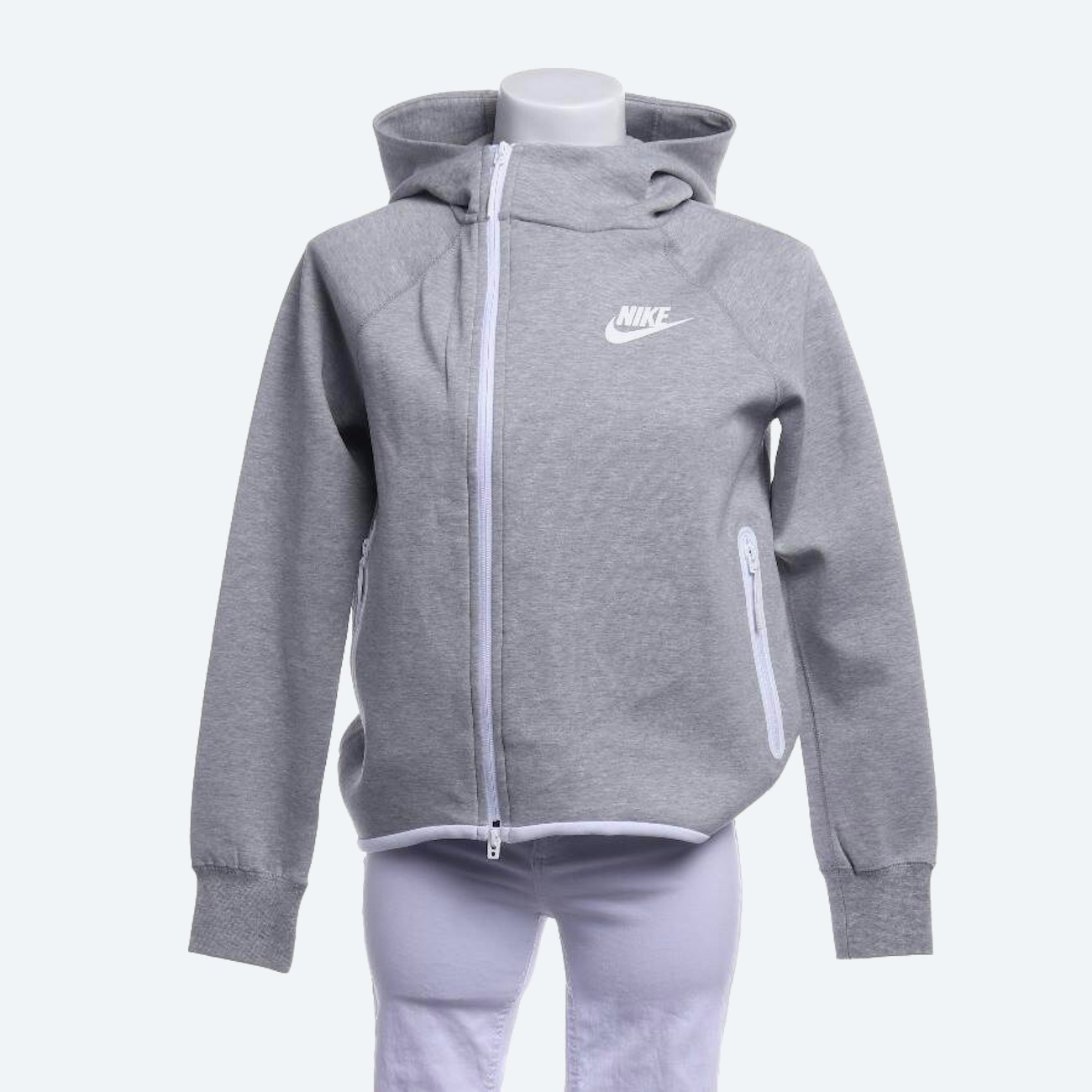 Image 1 of Hooded Sweatshirt XS Gray in color Gray | Vite EnVogue