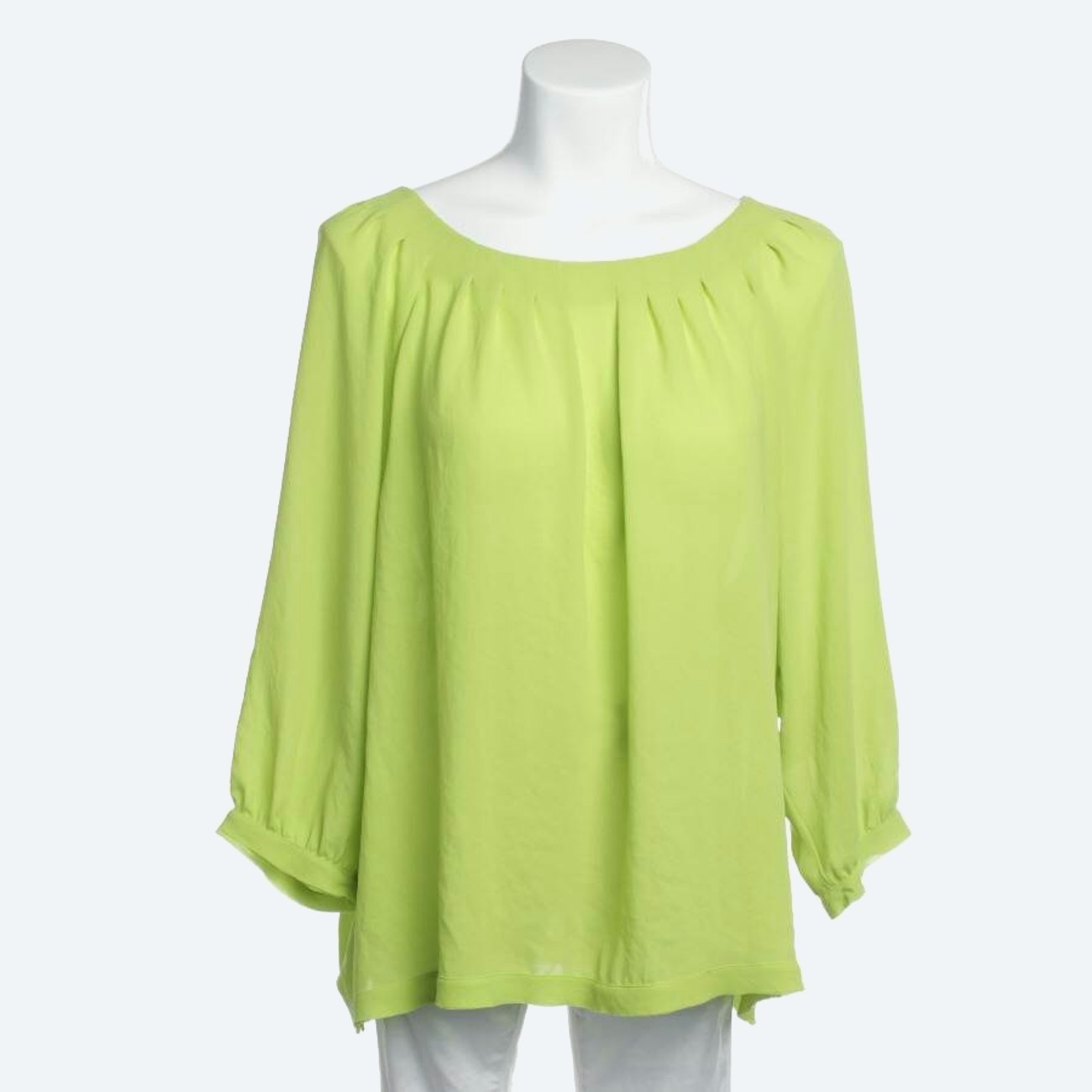 Image 1 of Shirt Blouse 44 Green in color Green | Vite EnVogue