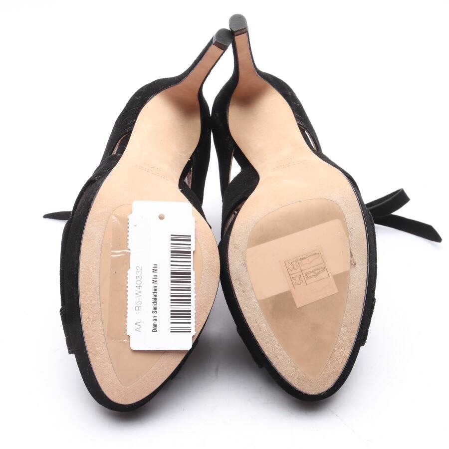Image 4 of Heeled Sandals EUR 37.5 Black in color Black | Vite EnVogue