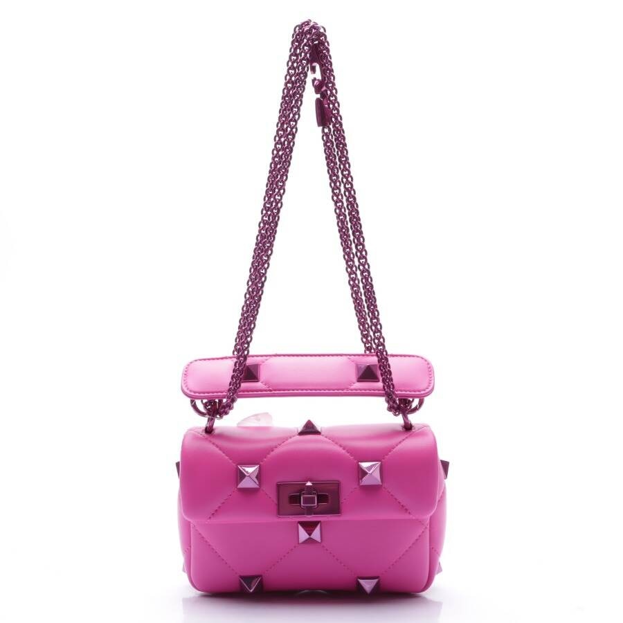 Image 1 of Roman Stud Small Evening Bag Pink in color Pink | Vite EnVogue