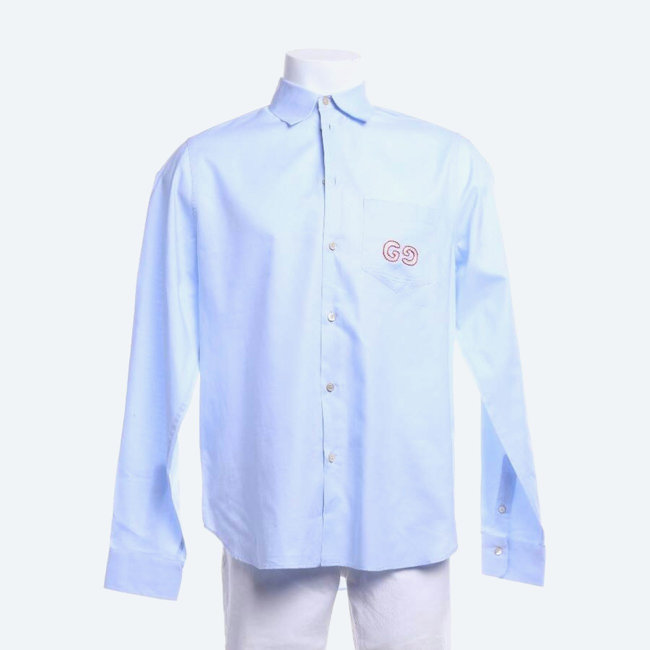 Image 1 of Casual Shirt 39 Light Blue in color Blue | Vite EnVogue