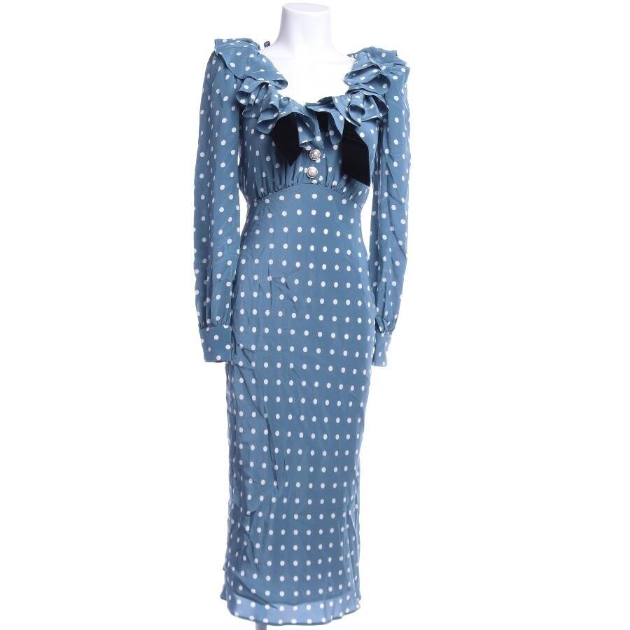 Image 1 of Silk Dress 32 Blue in color Blue | Vite EnVogue