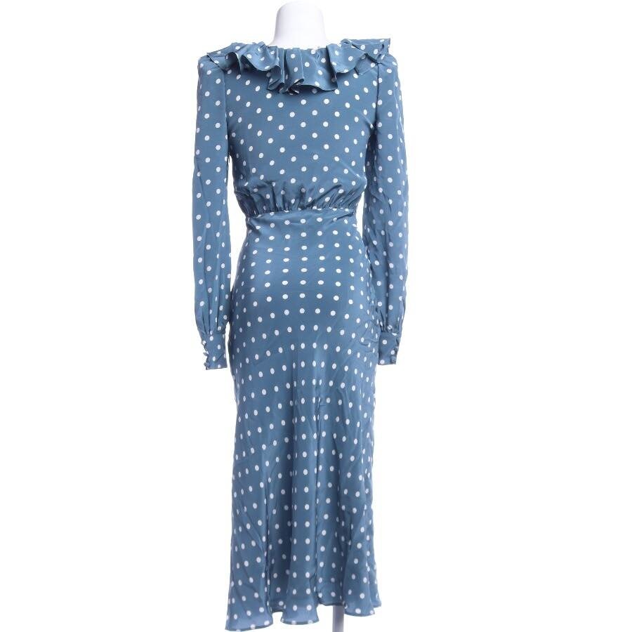 Image 2 of Silk Dress 32 Blue in color Blue | Vite EnVogue