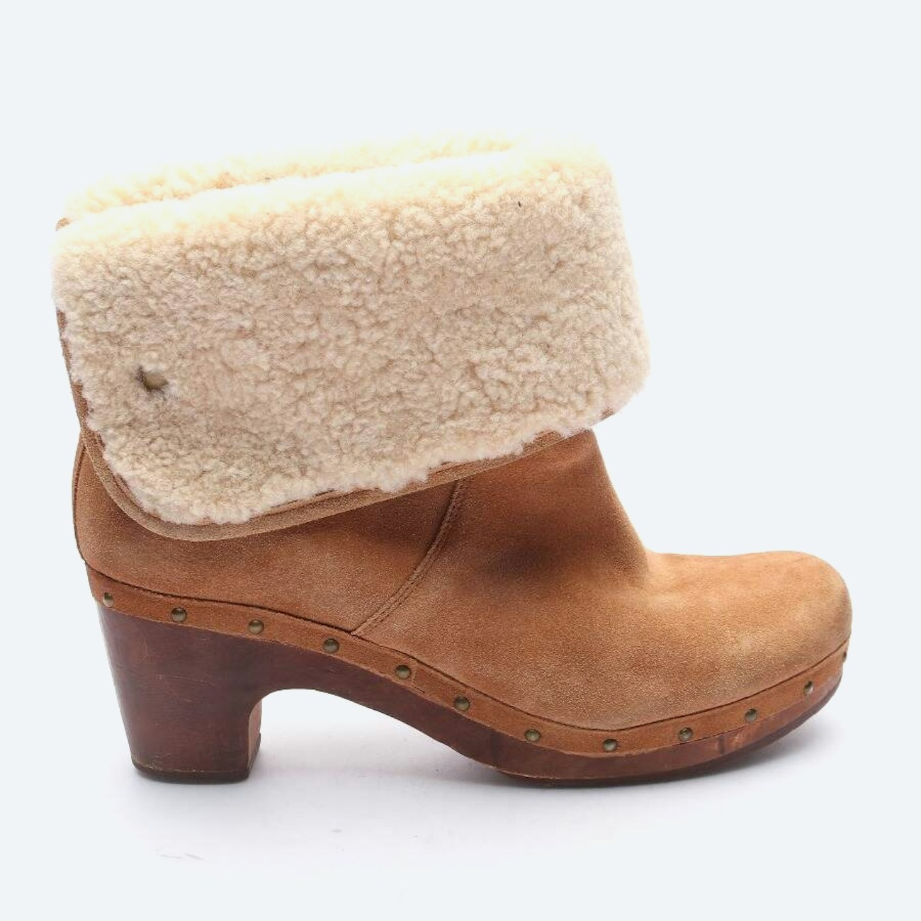 Image 1 of Ankle Boots EUR 41 Light Brown in color Brown | Vite EnVogue