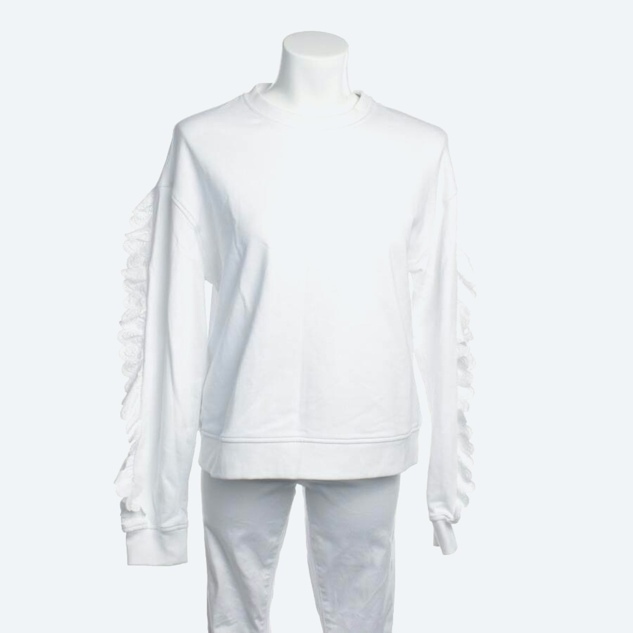 Image 1 of Sweatshirt S White in color White | Vite EnVogue