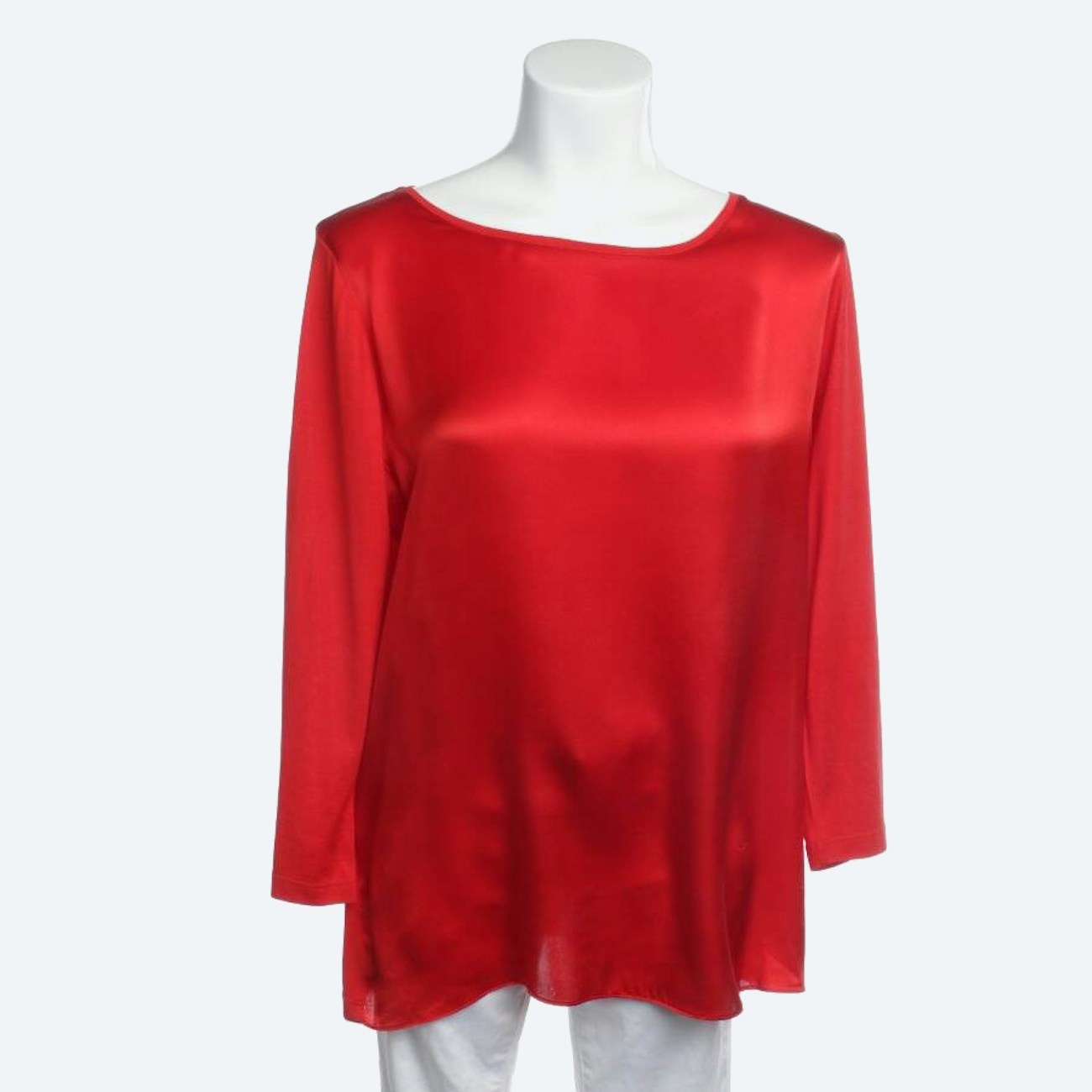 Image 1 of Shirt Blouse 40 Red in color Red | Vite EnVogue