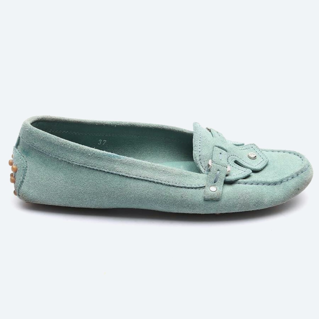 Image 1 of Loafers EUR 37 Turquoise in color Blue | Vite EnVogue