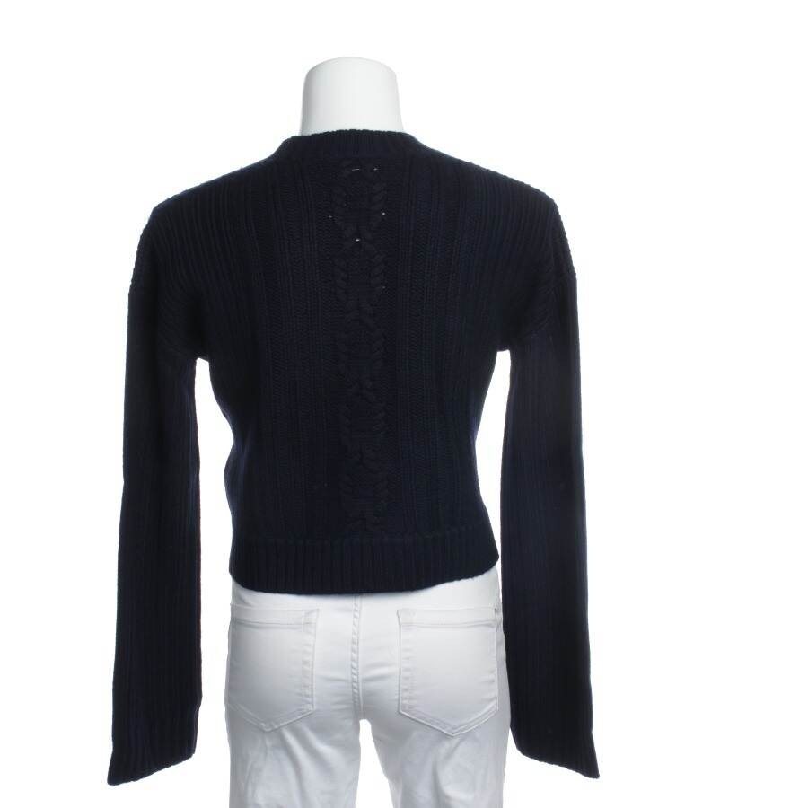 Image 2 of Wool Cardigan 34 Navy in color Blue | Vite EnVogue