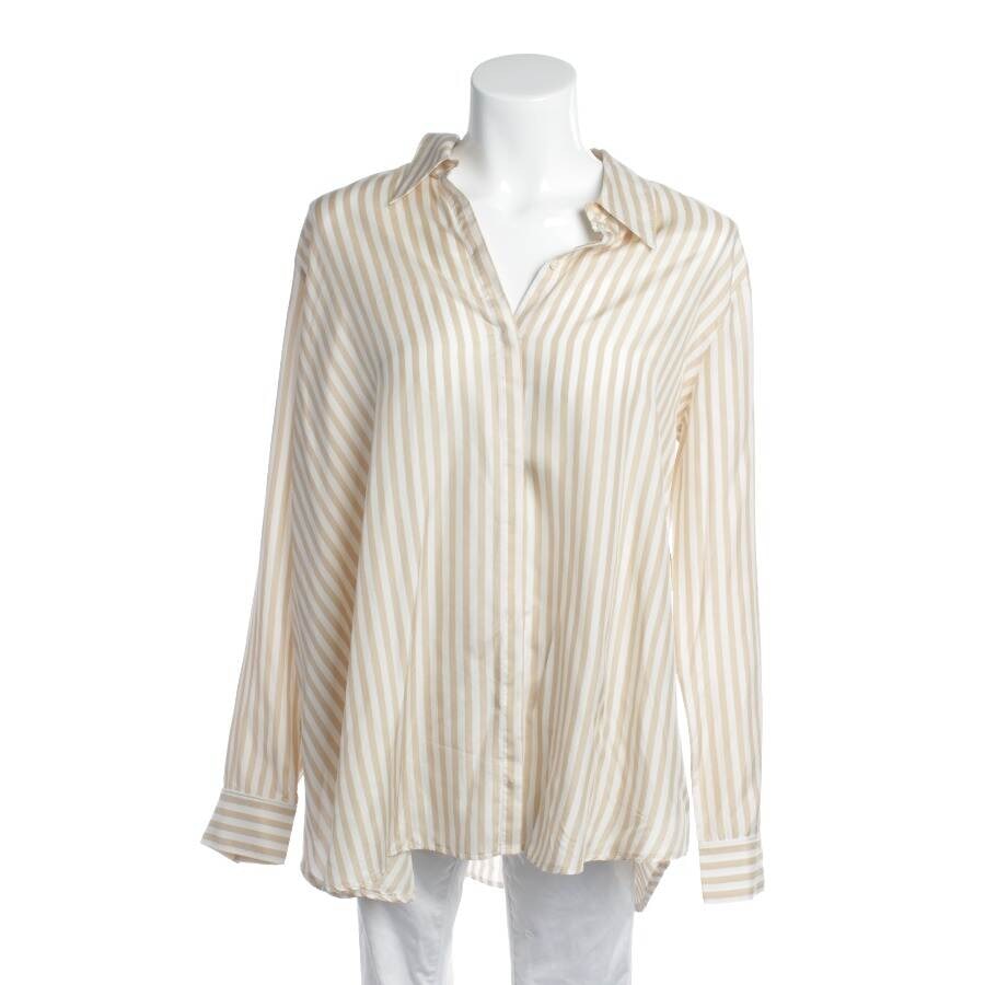 Image 1 of Silk Shirt 42 Beige in color White | Vite EnVogue