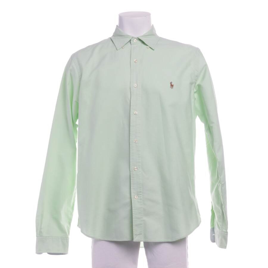 Image 1 of Casual Shirt L Light Green in color Green | Vite EnVogue