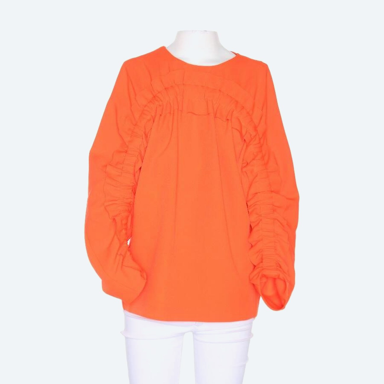 Image 1 of Shirt Blouse XS Dark Orange in color Orange | Vite EnVogue