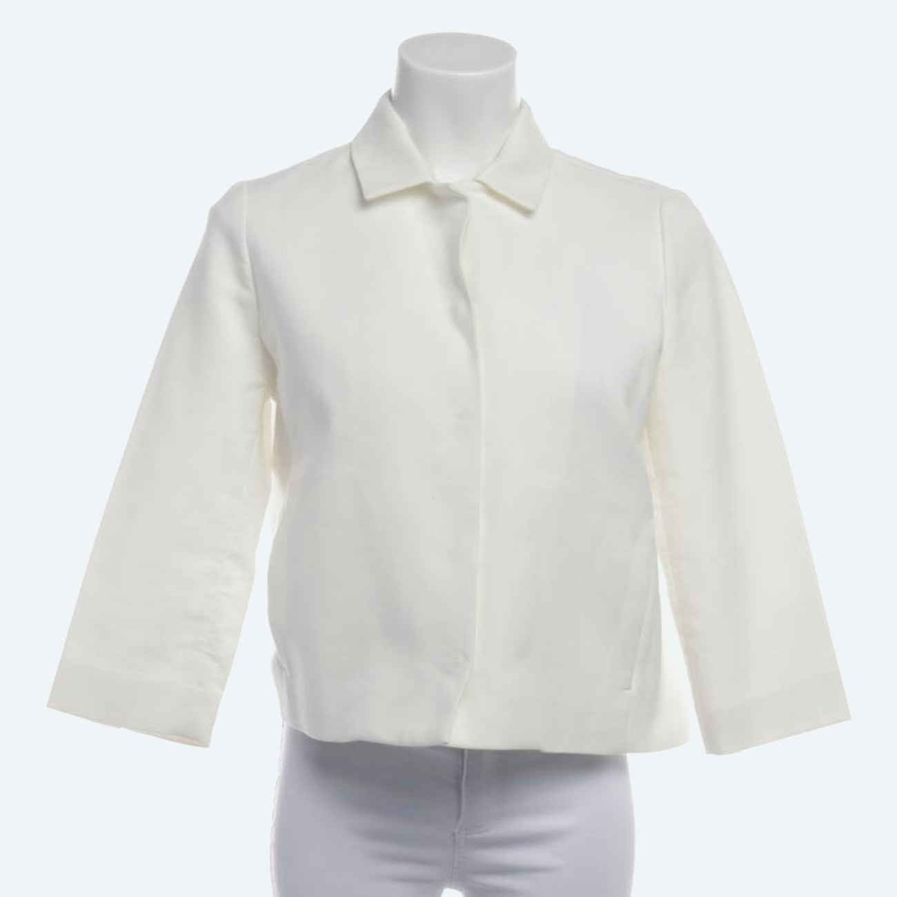 Image 1 of Between-seasons Jacket XS White in color White | Vite EnVogue