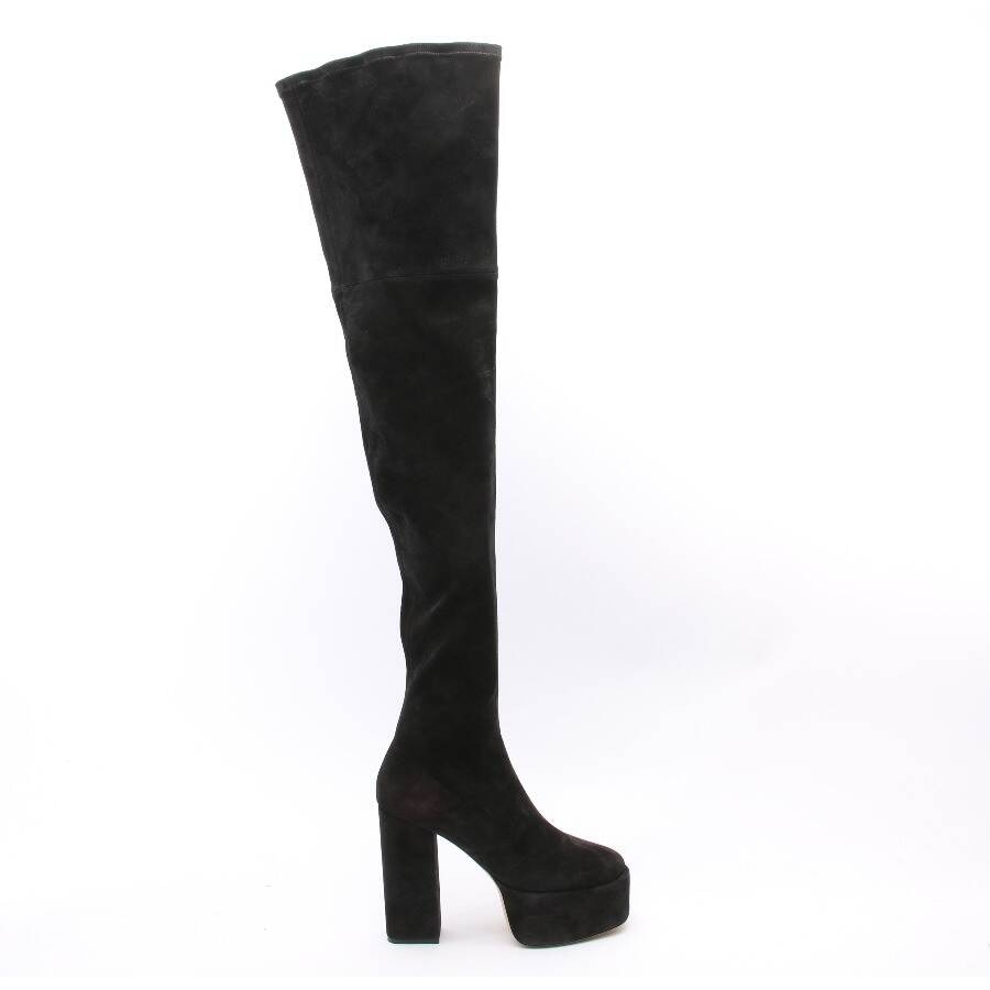 Image 1 of Overknee Boots EUR 40 Black in color Black | Vite EnVogue