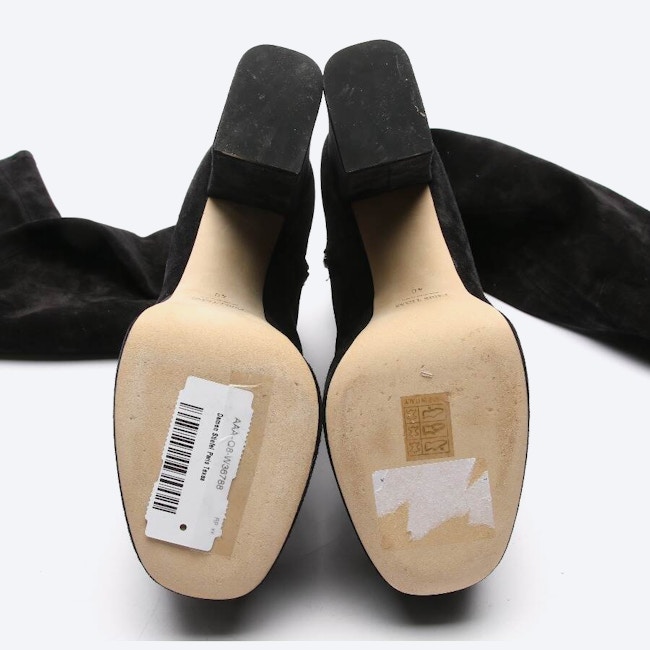 Image 4 of Overknee Boots EUR 40 Black in color Black | Vite EnVogue