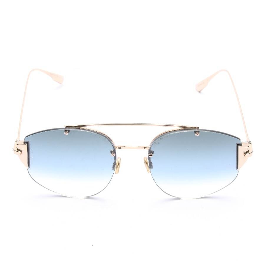 Image 1 of 000NE Sunglasses Gold in color Metallic | Vite EnVogue