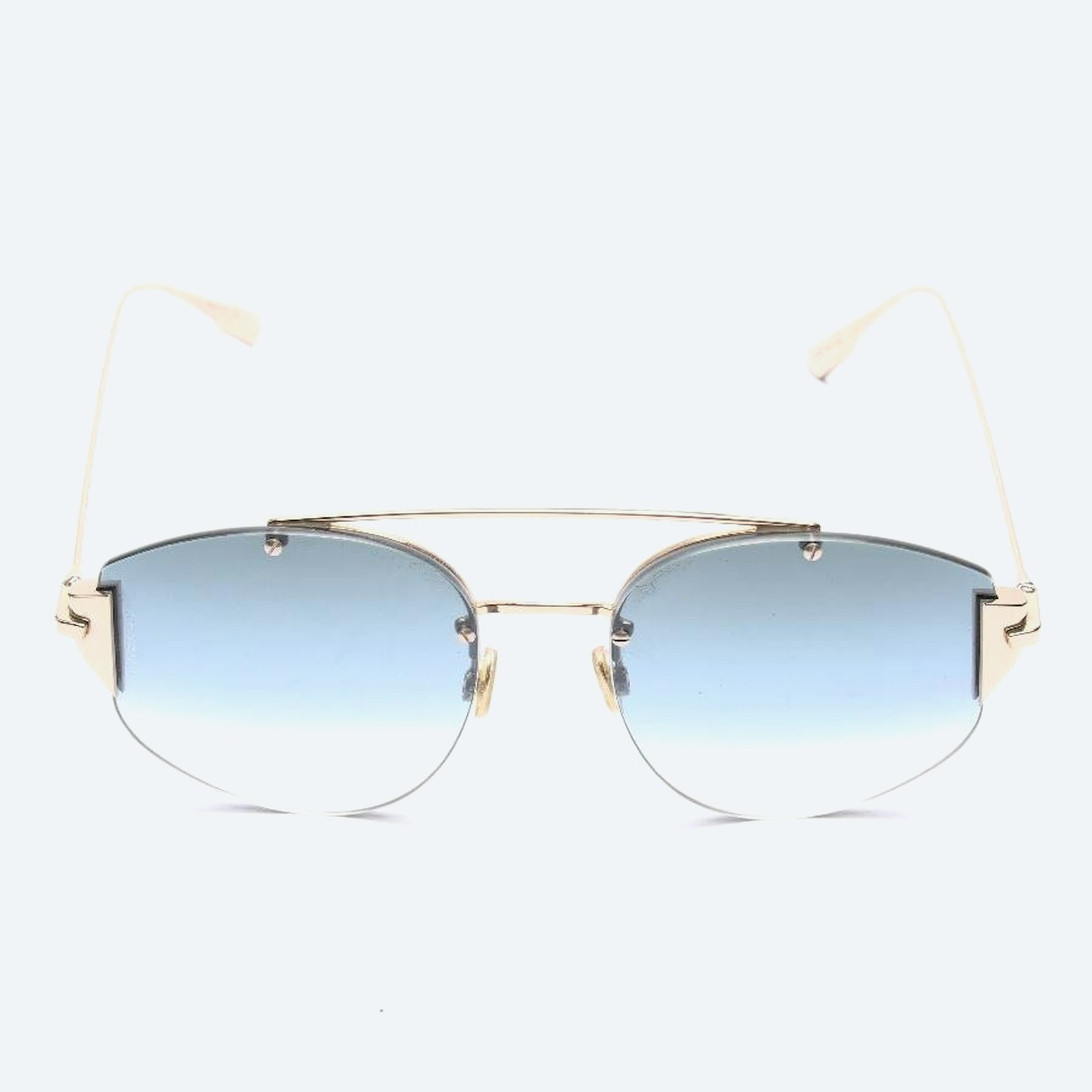Image 1 of 000NE Sunglasses Gold in color Metallic | Vite EnVogue