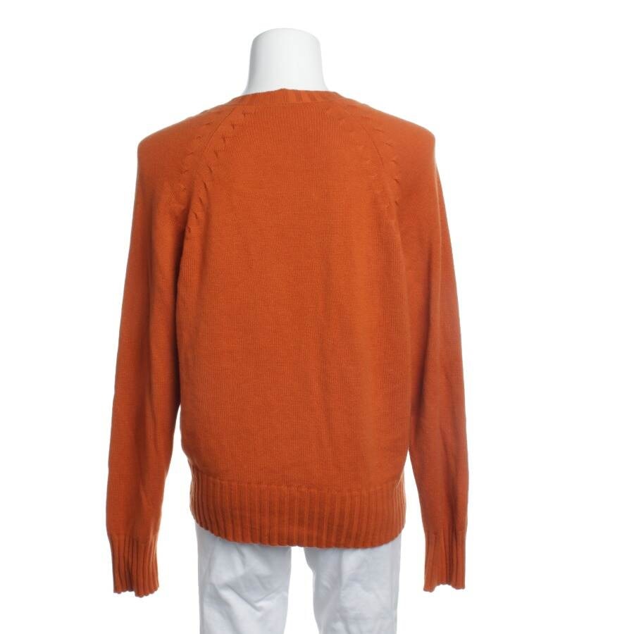 Image 2 of Cashmere Cardigan XL Orange in color Orange | Vite EnVogue