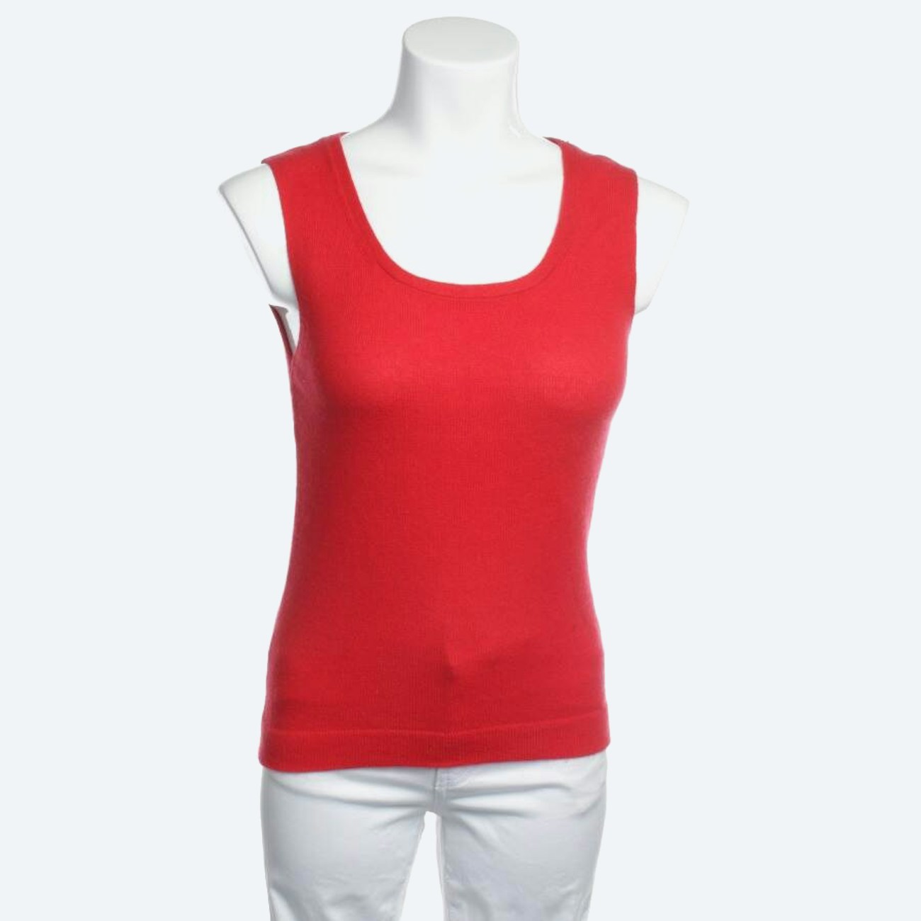Image 1 of Cashmere Top M Red in color Red | Vite EnVogue