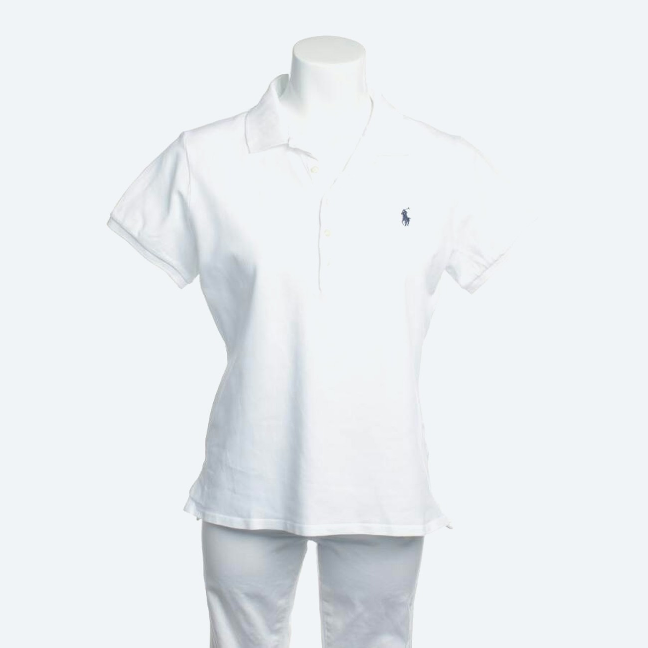 Bild 1 von Poloshirt XL Weiß in Farbe Weiß | Vite EnVogue