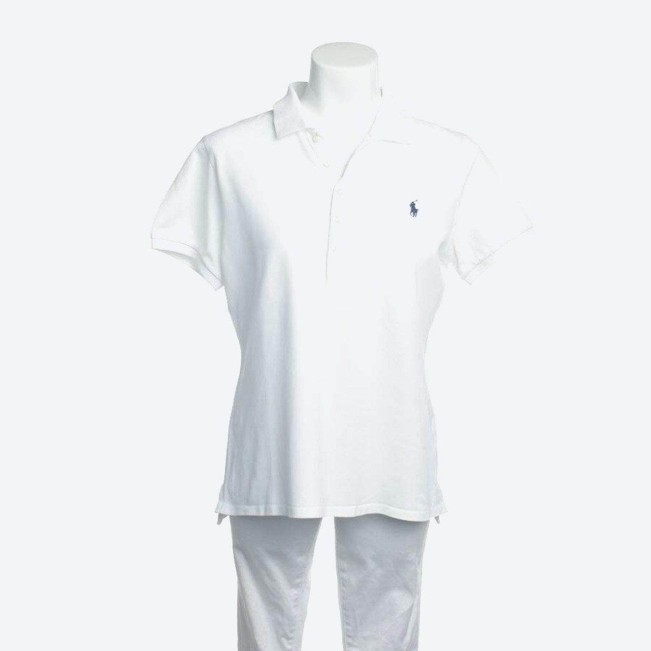 Bild 1 von Poloshirt XL Weiß in Farbe Weiß | Vite EnVogue