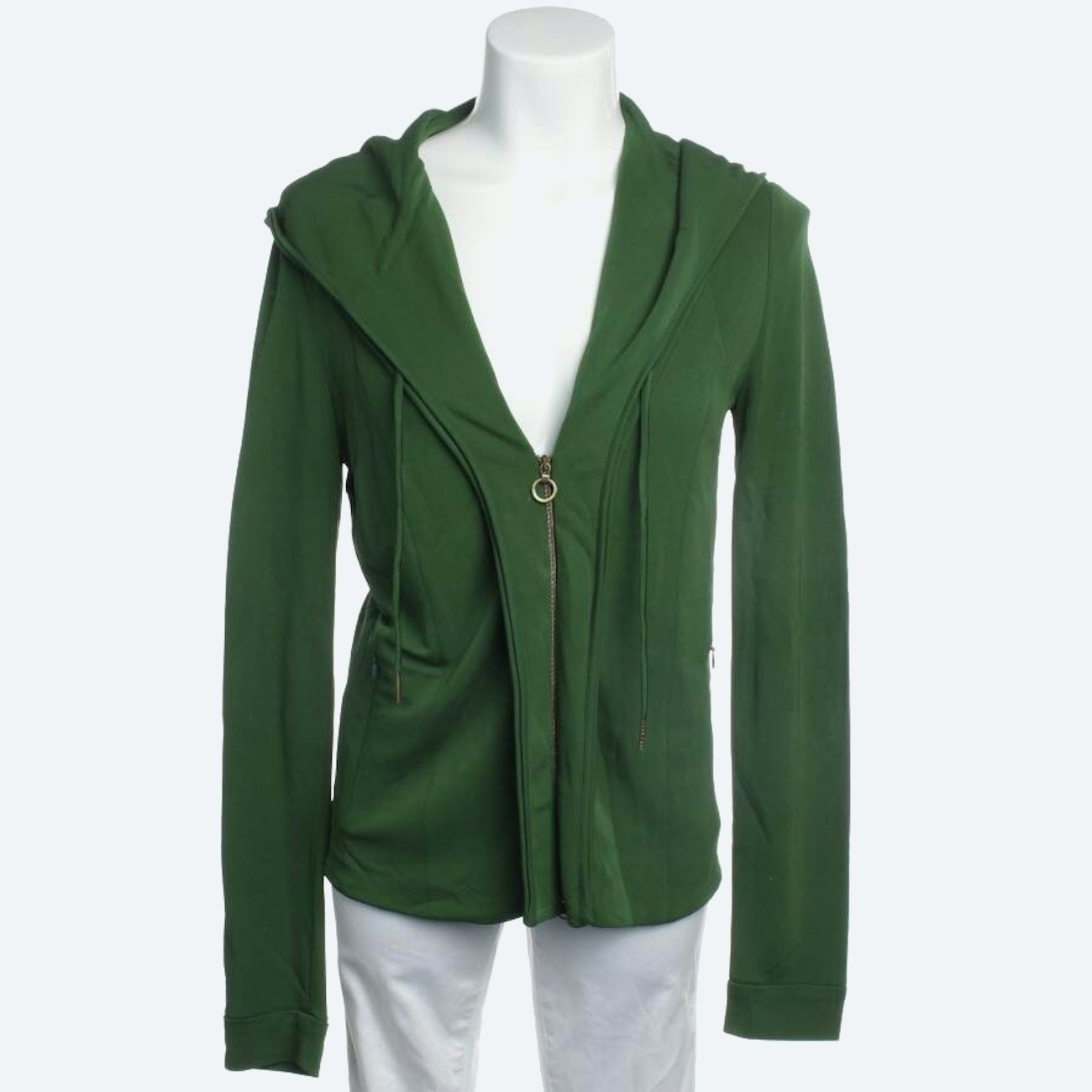 Image 1 of Sweat Jacket 38 Green in color Green | Vite EnVogue