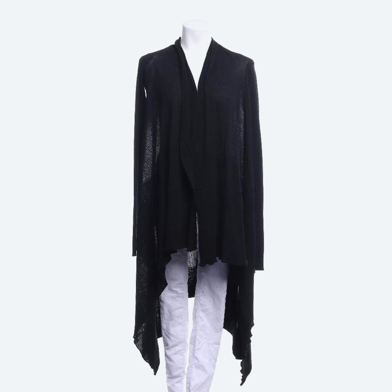 Image 1 of Wool Cardigan L Black in color Black | Vite EnVogue