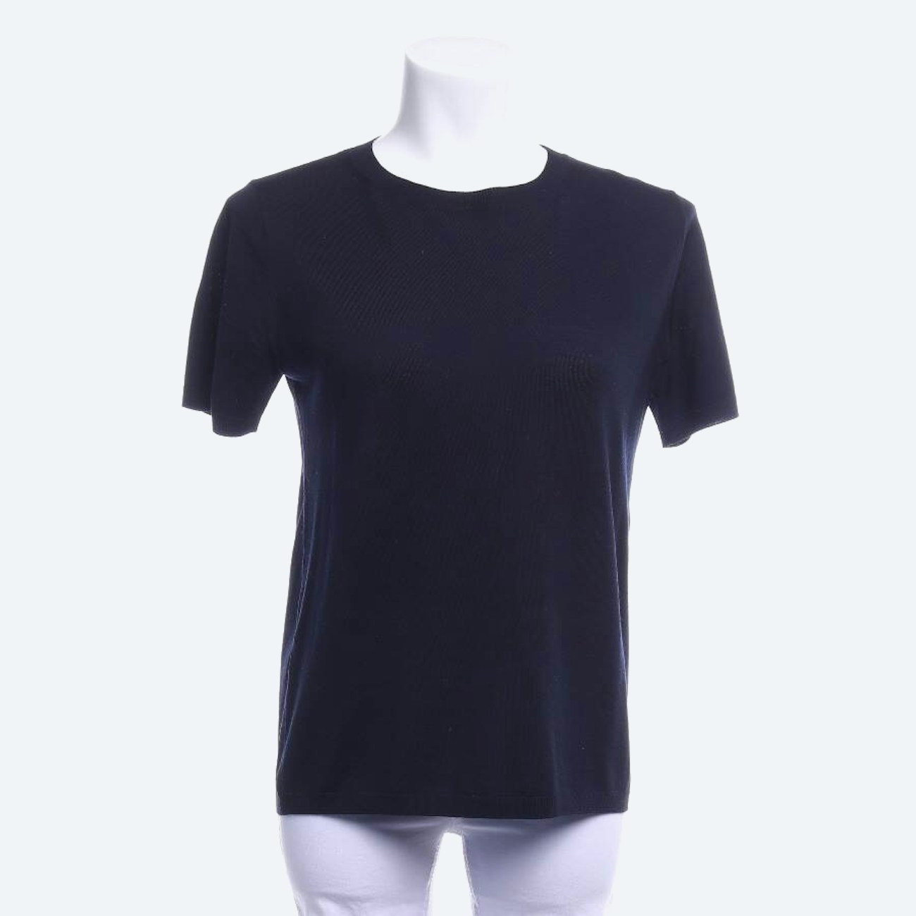 Image 1 of Wool Shirt M Navy in color Blue | Vite EnVogue