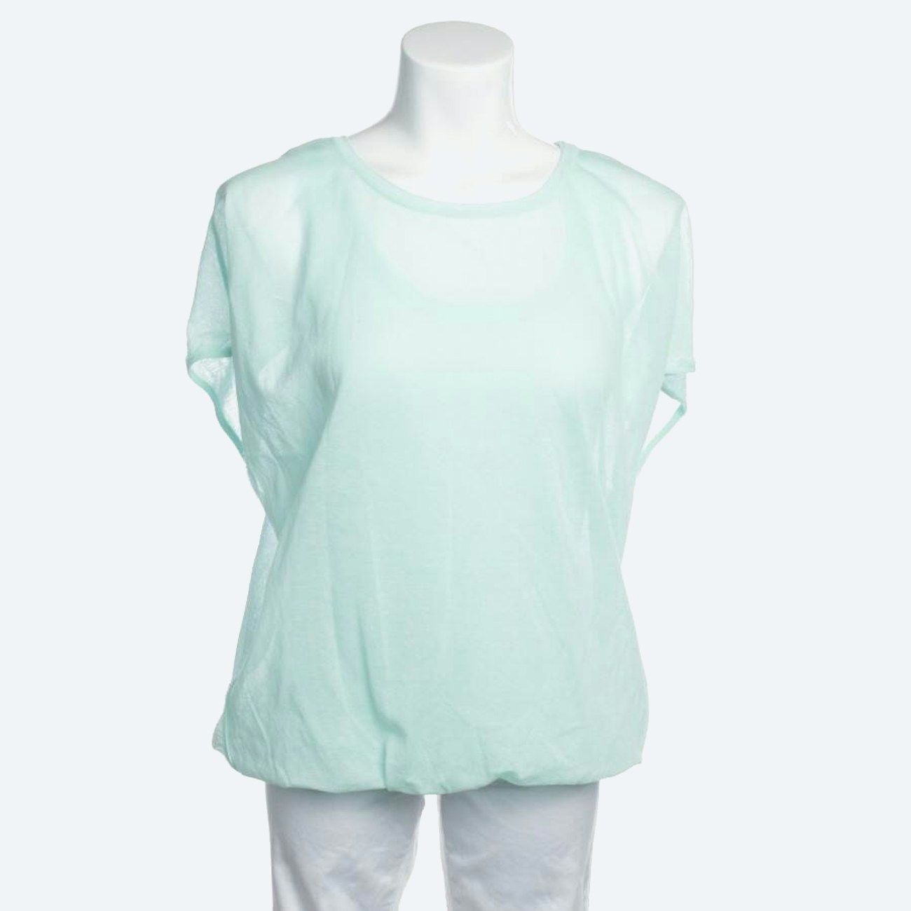 Image 1 of Shirt M Turquoise in color Blue | Vite EnVogue