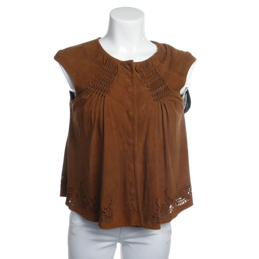 Image 1 of Leather Top 36 Brown in color Brown | Vite EnVogue