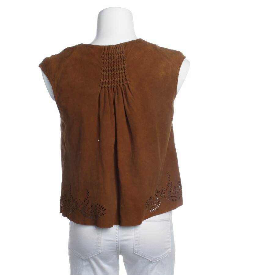 Image 2 of Leather Top 36 Brown in color Brown | Vite EnVogue