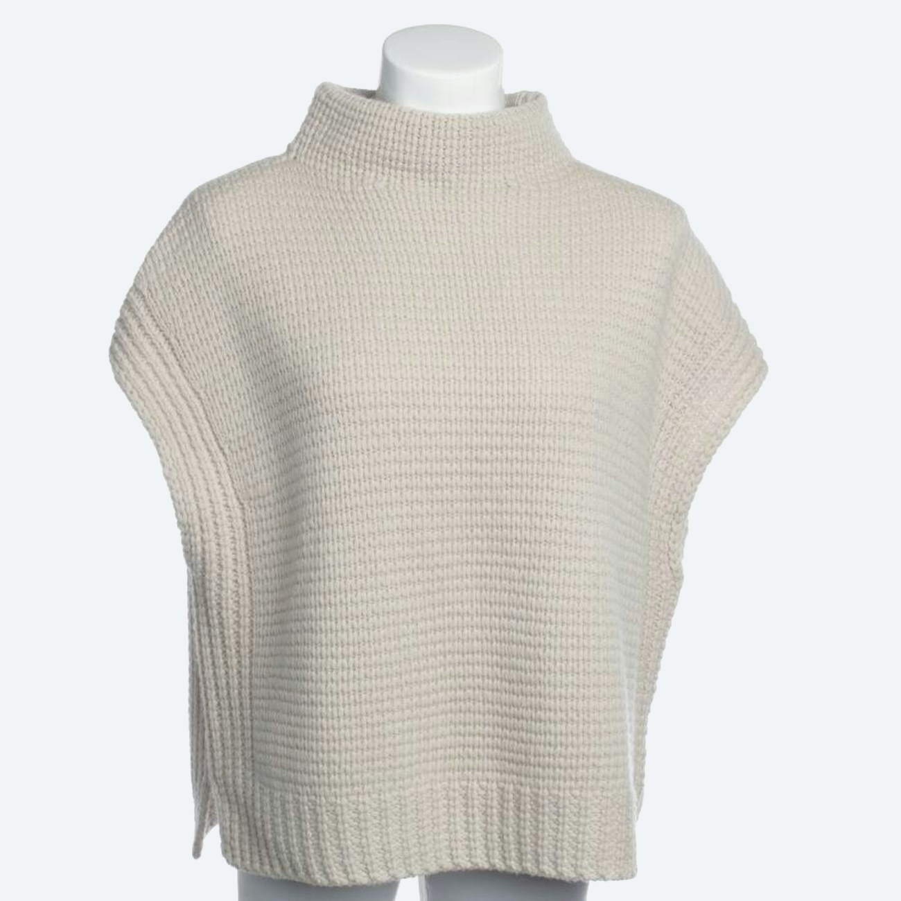 Image 1 of Wool Slipover M Beige in color White | Vite EnVogue