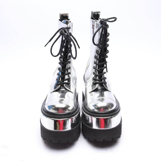 Ankle Boots EUR 39 Silver | Vite EnVogue
