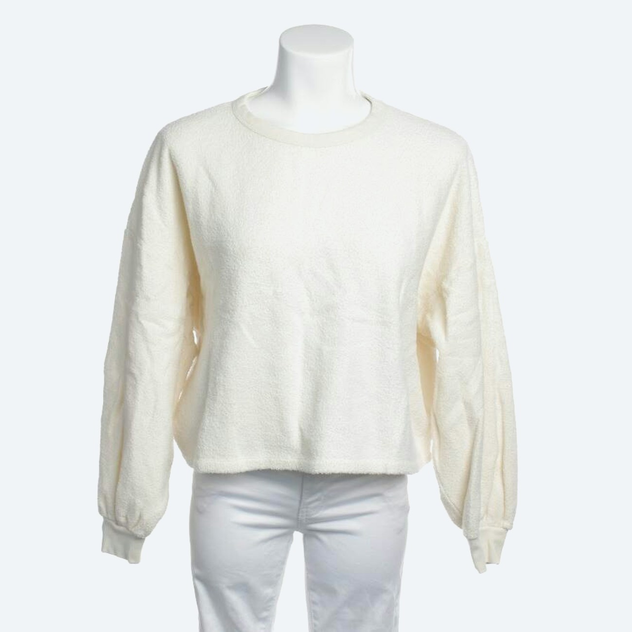Image 1 of Sweatshirt S Cream in color White | Vite EnVogue