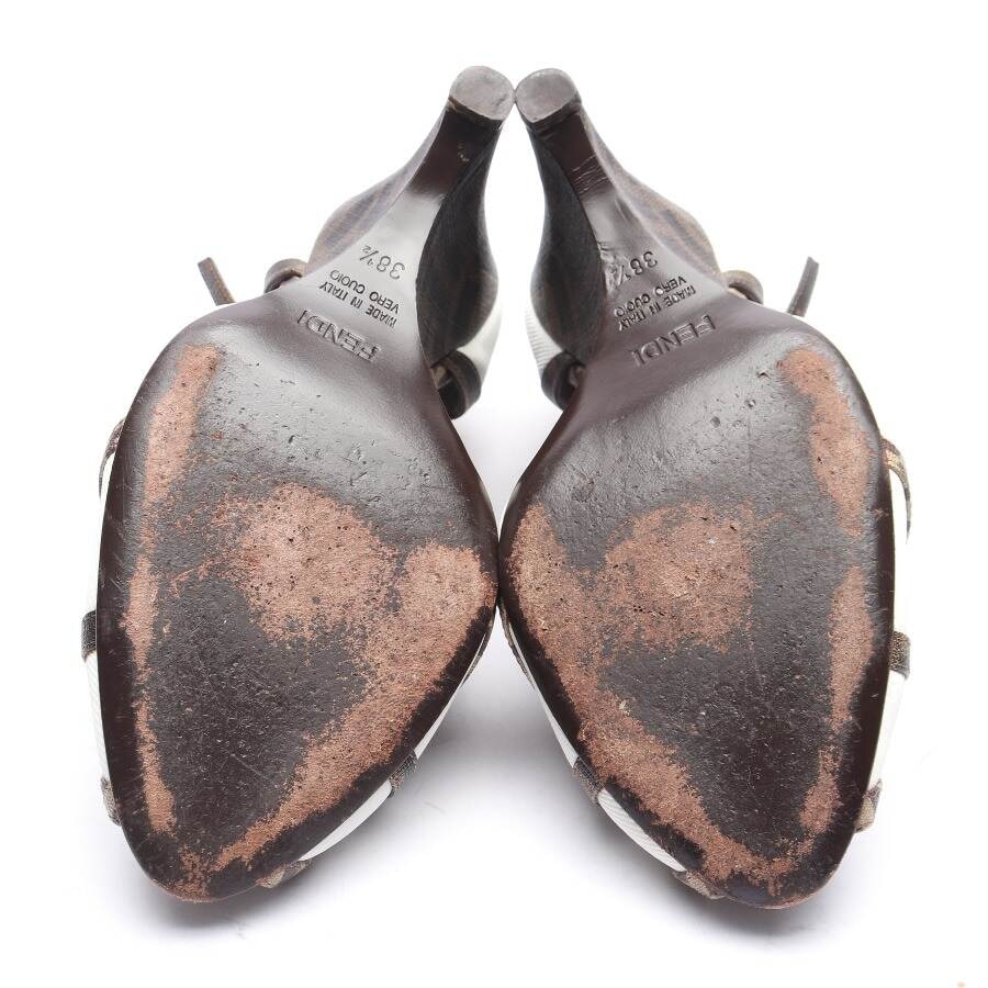 Image 4 of Heeled Sandals EUR 38.5 Brown in color Brown | Vite EnVogue