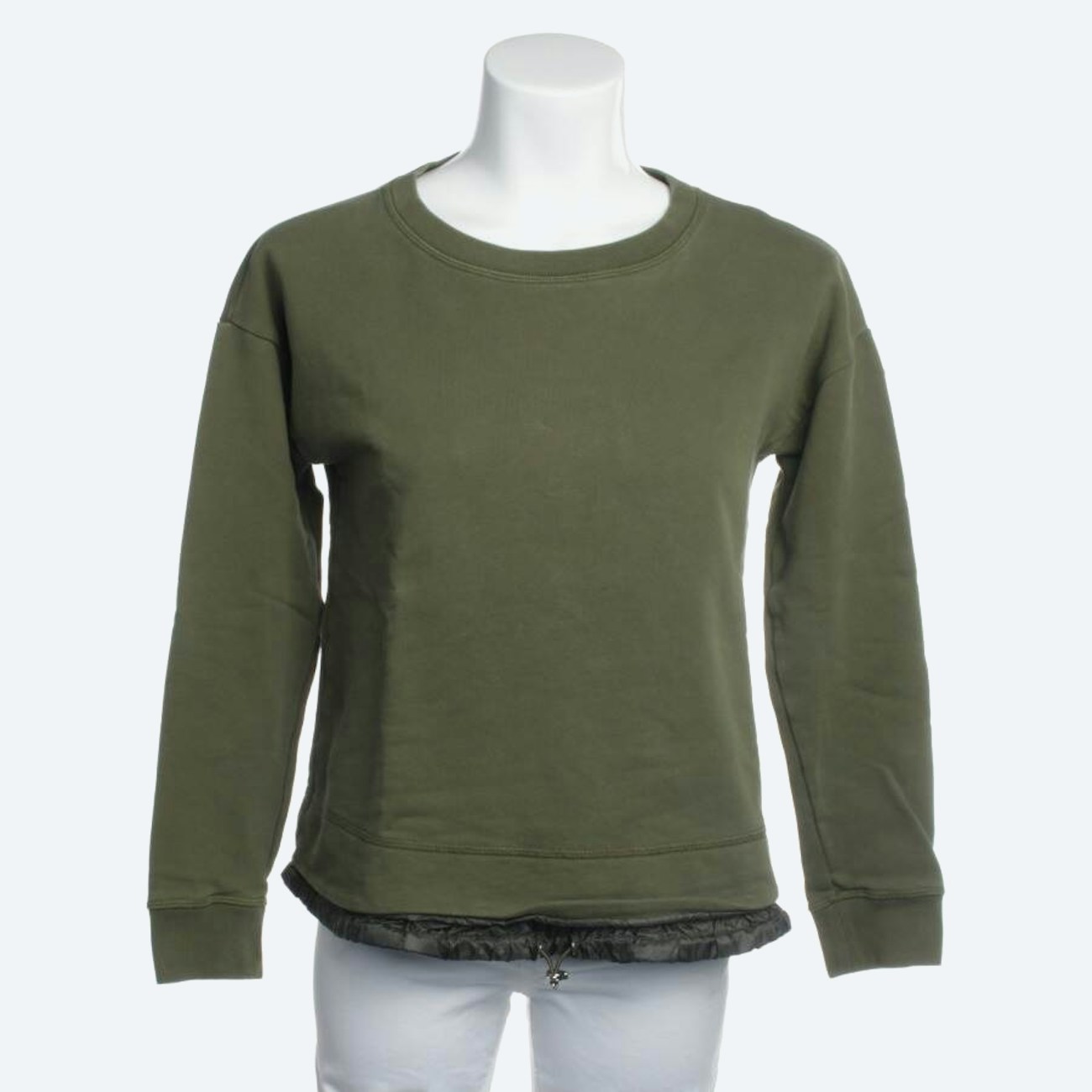 Bild 1 von Sweatshirt S Olivgrün in Farbe Grün | Vite EnVogue