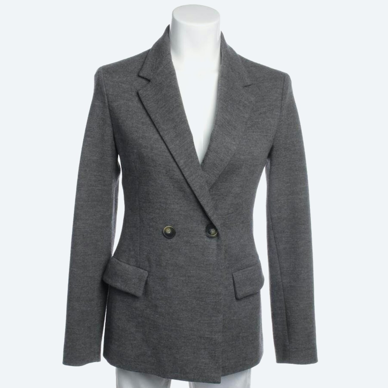 Image 1 of Wool Blazer S Gray in color Gray | Vite EnVogue